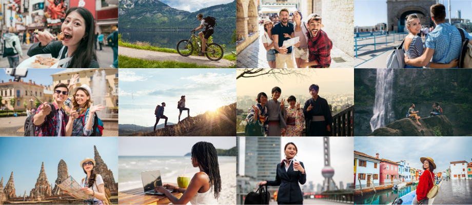 Image of the different types of consumers in travel and tourism research